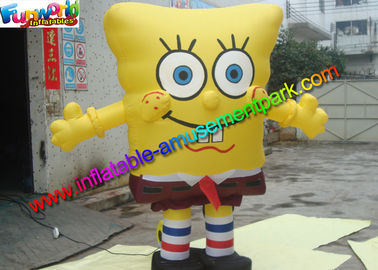 Popular Advertising Inflatables Spongebob Cartoon Replica Model ISO Approval