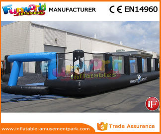 Good Inflatable Sports Games Soccer Court Inflatable Football Field For Kindergarten