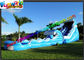 0.55mm PVC Tarpaulin Blue Commercial Grade Inflatable Water Slide for Adult