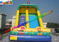 Water Proof Commercial Inflatable Bouncers / Inflatable Slip And Slide Fire Retardant