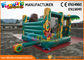 Jungle Inflatable Air Jumping House Commercial Bouncy Castles Digital Printing