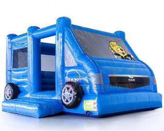 Motor Vehicle Inflatable Jumpers Commercial 0.55mm Pvc Moon Bounce House