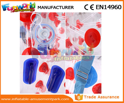 膨脹可能な戦いの球ボディ豊富で巨大なポリ塩化ビニール/TPUの大人のための膨脹可能なサッカー ボール