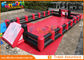 Fireproof Inflatable Soap Football Field With Digital Paiting EN71