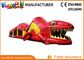 Customized Size Adult Inflatables Obstacle Course With Digital Painting