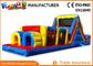 Sports Challenge Outdoor Inflatable Obstacle Course For Adults CE UL SGS