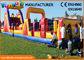 Sports Challenge Outdoor Inflatable Obstacle Course For Adults CE UL SGS