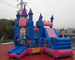 Park Inflatable Bouncer Slide / Princess Inflatable Bounce House With Slide Moonwalk