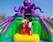 Octopus Jumping Bouncer Inflatable Bounce House With Water Slides